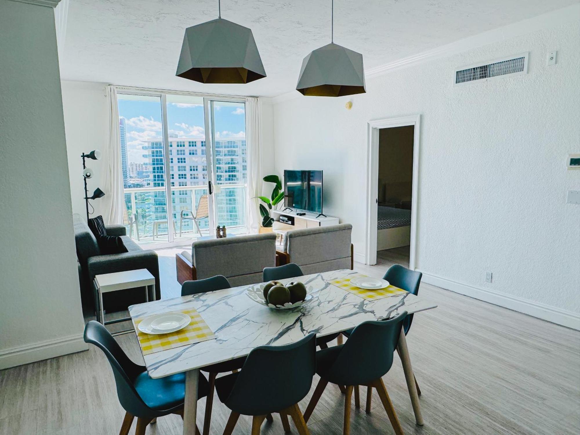 Miami Hollywood Great Two Bedroom Apartment With Channel View 006-22Bvic Zewnętrze zdjęcie